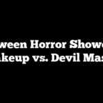 Halloween Horror Showdown: Makeup vs. Devil Masks