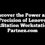 Discover the Power and Precision of Lenovo ThinkStation Workstations at Partnez.com